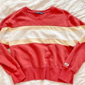 Abercrombie and fitch red vintage sweater!